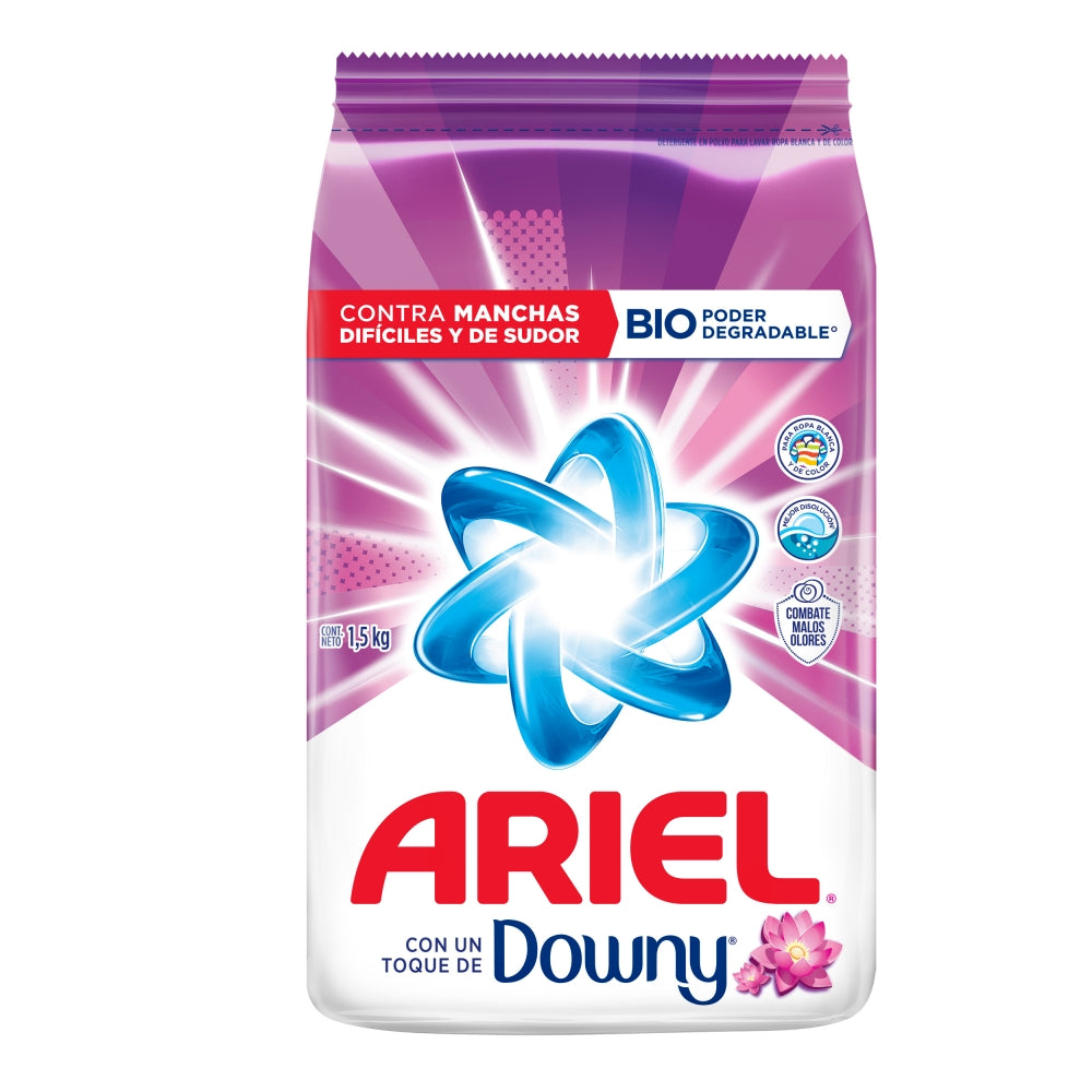 Detergente Ariel en polvo regular 2 kg 