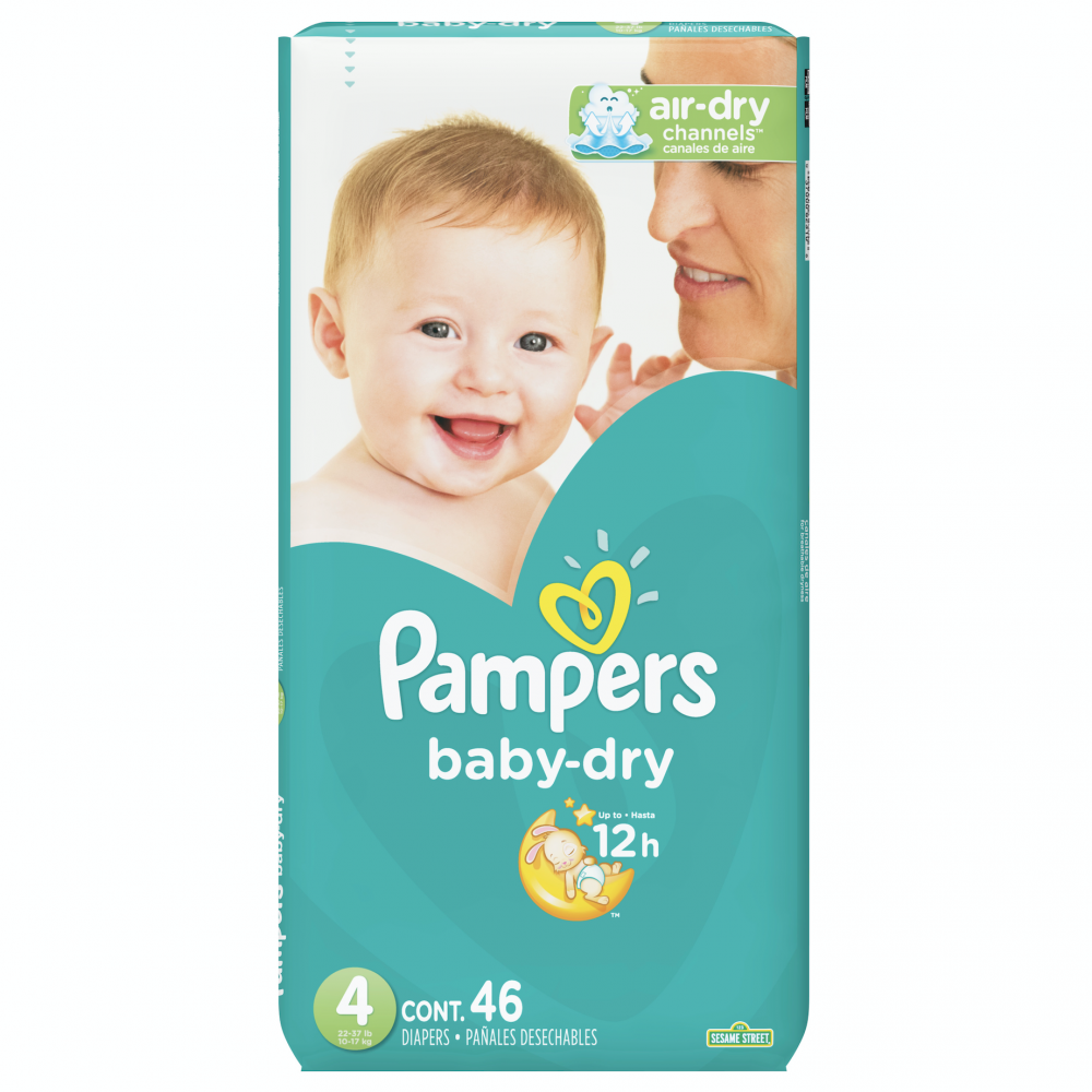 Pampers Baby Dry Talla 5, 78 Pañales