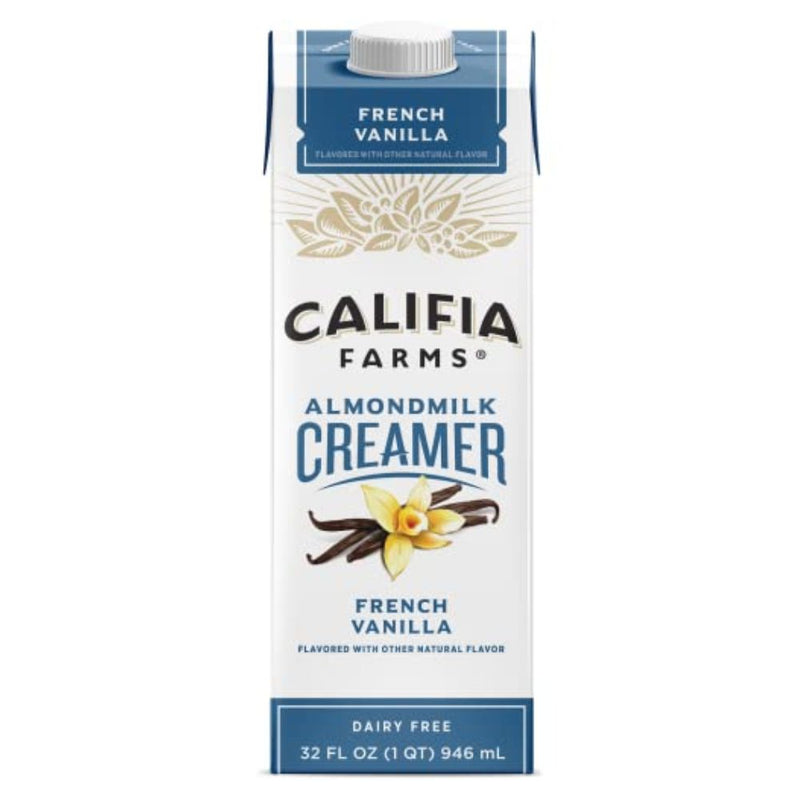 CREMA DE ALMENDRA FRENCH VAINILLA CALIFIA 32 OZ