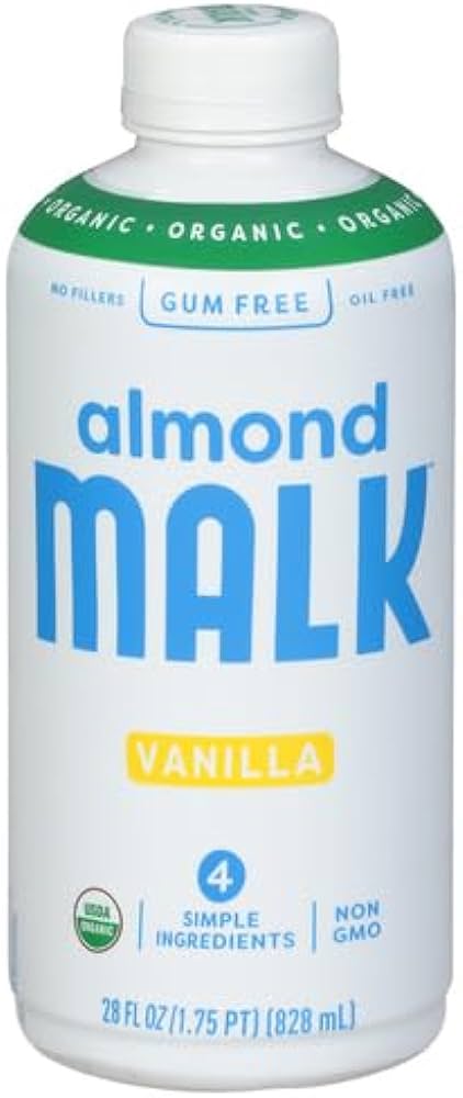 LECHE DE ALMENDRA VAINILLA ALMOND MALK 828 ML