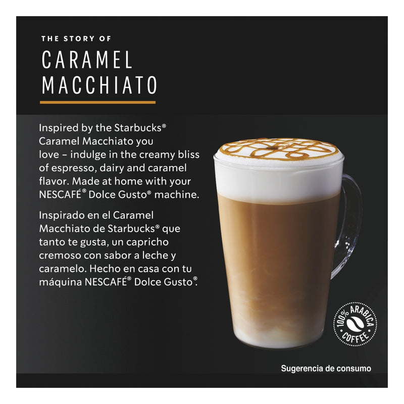 Smart Coffee UY - ❗️❗️Cápsulas Dolce Gusto linea premium Starbucks y  Nescafe❗️❗️$399 ☕️Americano ☕️Latte Macchiato ☕️Expresso ☕️Mocha  ☕️Chococino Caramel 👉Cada caja contiene 12 cápsulas de café tipo STARBUCKS®  de Nescafé Dolce Gusto®.