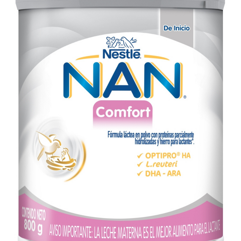 Fórmula Infantil NAN Confort Total 1 400g : : Bebé
