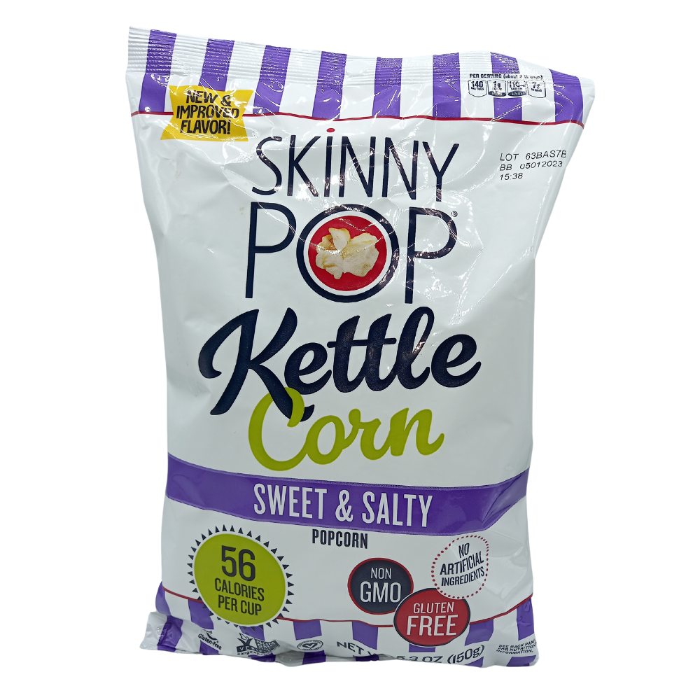 Skinny Pop Kettle Corn, Sweet & Salty 5.3 Oz, Popcorn